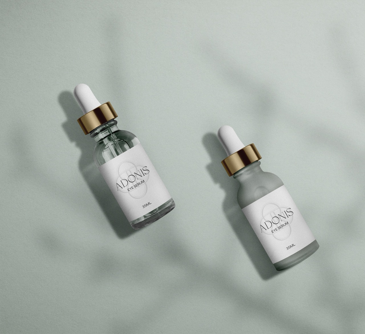 Adonis branding mockup