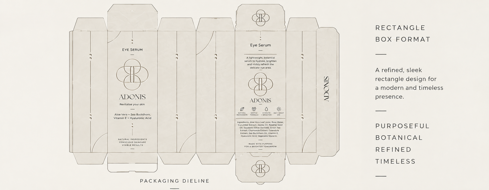 Adonis branding mockup