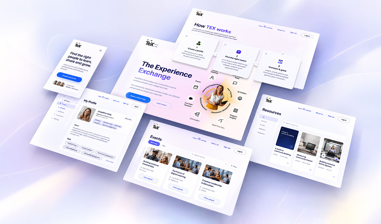 Tex desktop interface